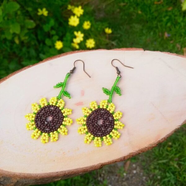 Sunflower Earrings